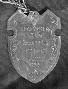 Plakette 1936