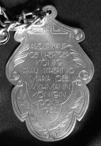 Plakette 1932