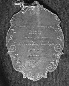 Plakette 1949
