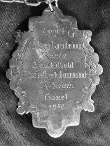 Plakette 1950