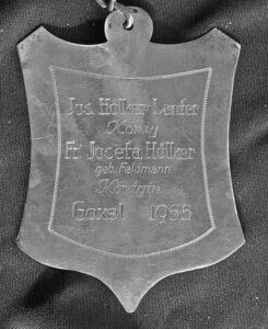 Plakette 1955