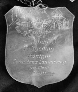 Plakette 1956