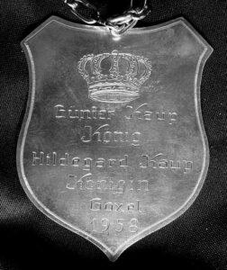 Plakette 1958