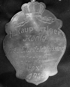 Plakette 1959