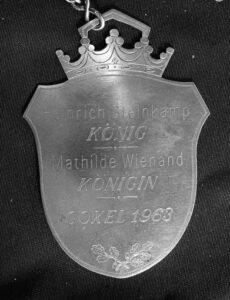 Plakette 1963