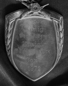 Plakette 1972