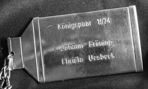 Plakette 1974