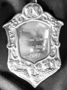 Plakette 1981