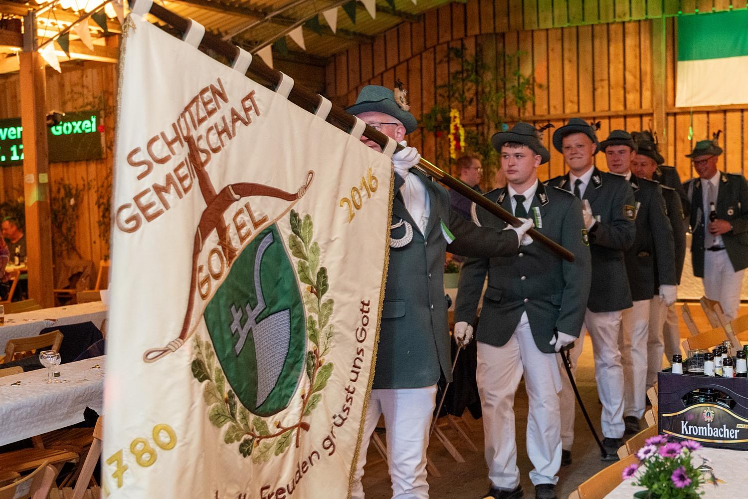 Schützenfest in Goxel: Festball mit dem neuen Königspaar