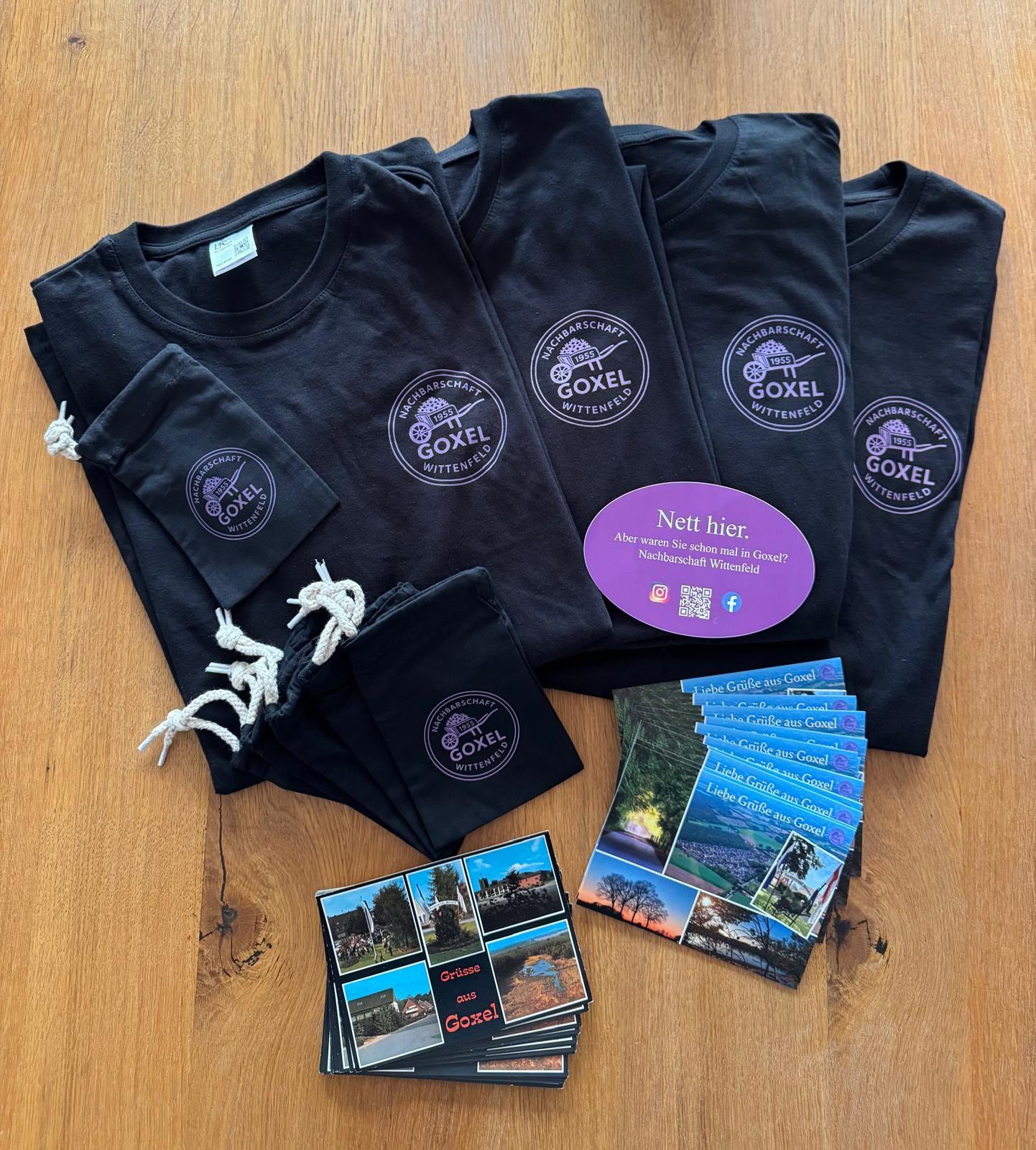 Goxel Merch – Donnerstag/Sonntag am Sommerfest erhältlich