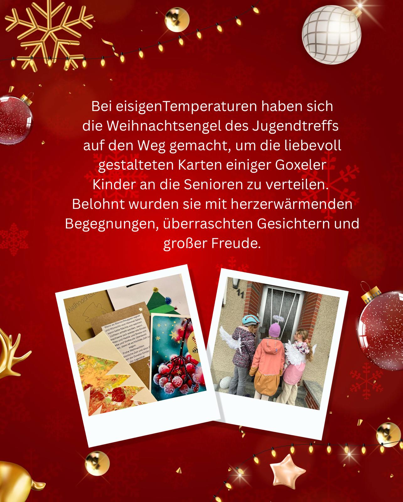 Weihnachtsgrüße für unsere Senioren