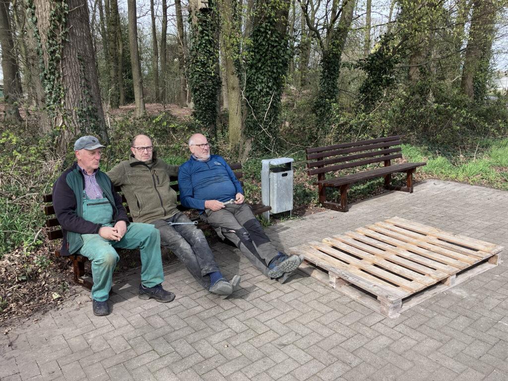 Frühjahrsputz an der Marienstation