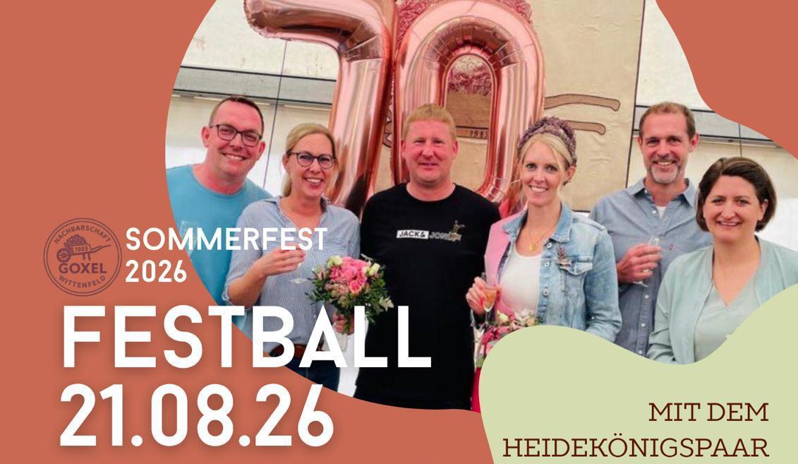 Save the dates: Das Sommerfest 2026